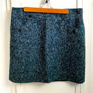 Ann Taylor Loft tweed skirt size 12